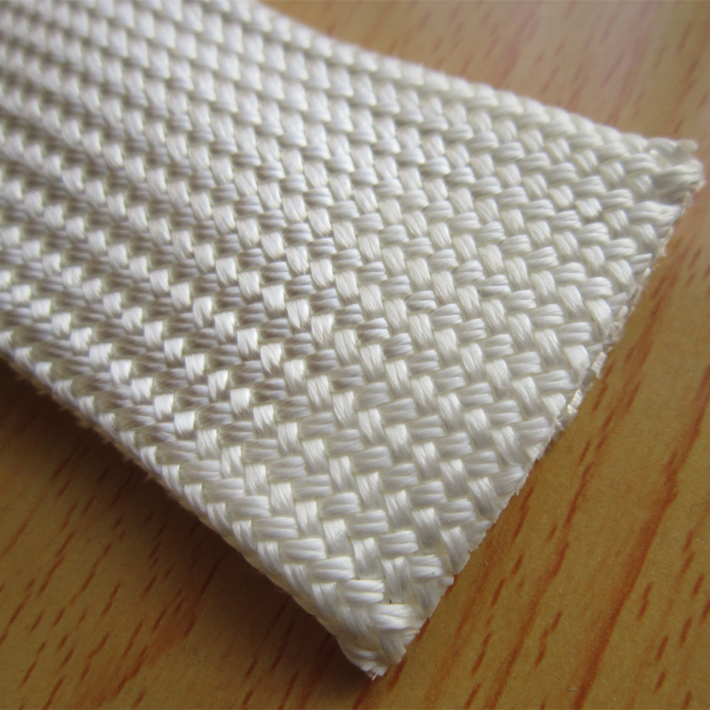 Braided Silica Sleeve for wire cable & hose protection