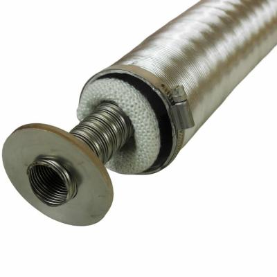 Marine Exhaust System with Integrated Silencer