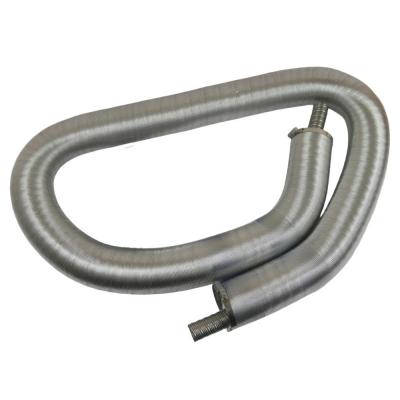 Marine Exhaust System with Integrated Silencer