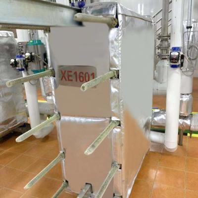 Áo bọc cách nhiệt bộ trao đổi nhiệt có thể tháo rời